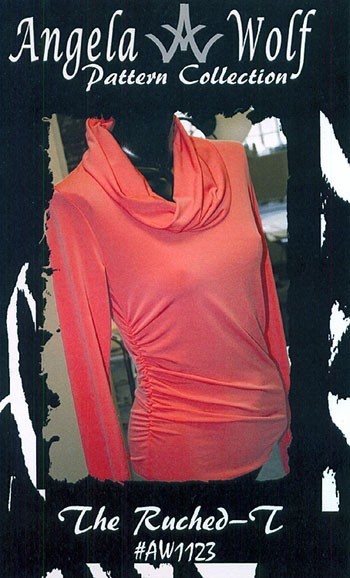Angela Wolf Sewing Pattern #1123 - The Ruched-T