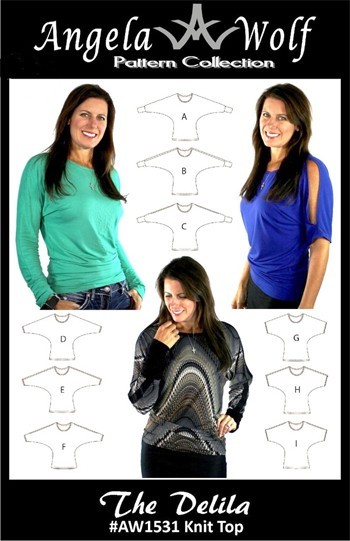 Angela Wolf Sewing Pattern #1531 - The Delila