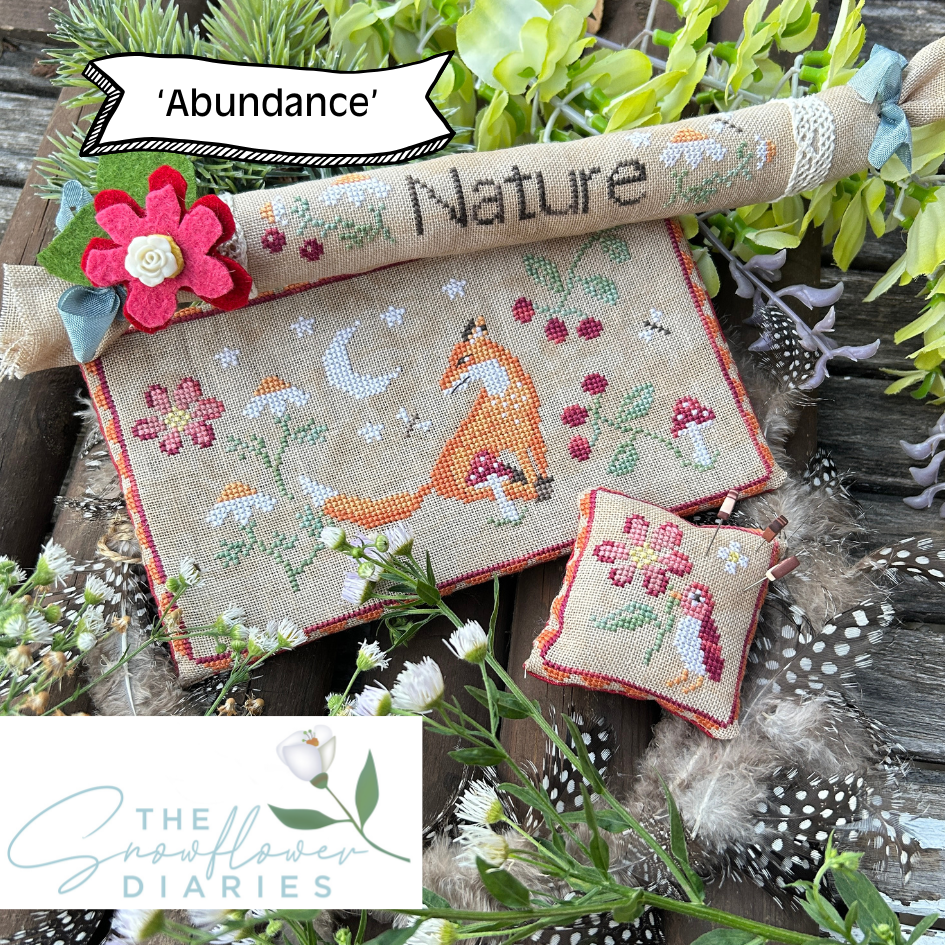 Snowflower Diaries ABUNDANCE Cross Stitch Pattern