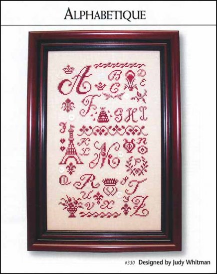 Alphabetique Cross Stitch Pattern by JBW Designs