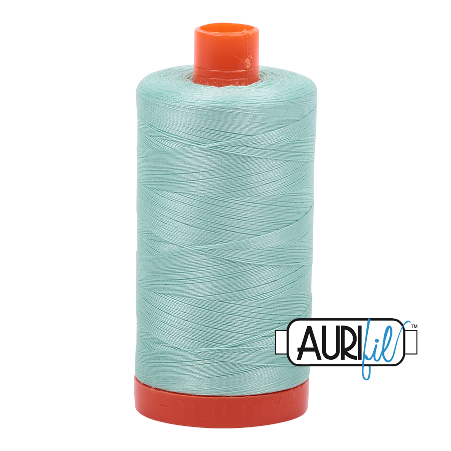 Aurifil 50 wt Cotton Thread - Mint 2830 - 1422 yds