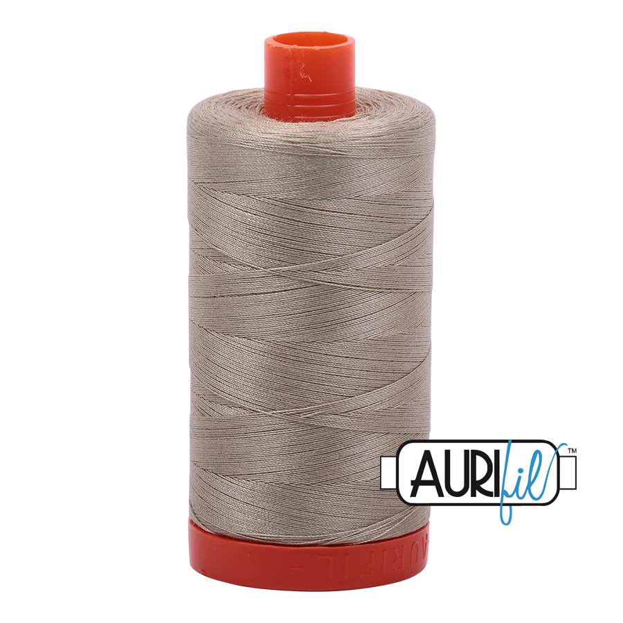 Aurifil 50 wt Cotton Thread - Stone 2324 - 1422 yds