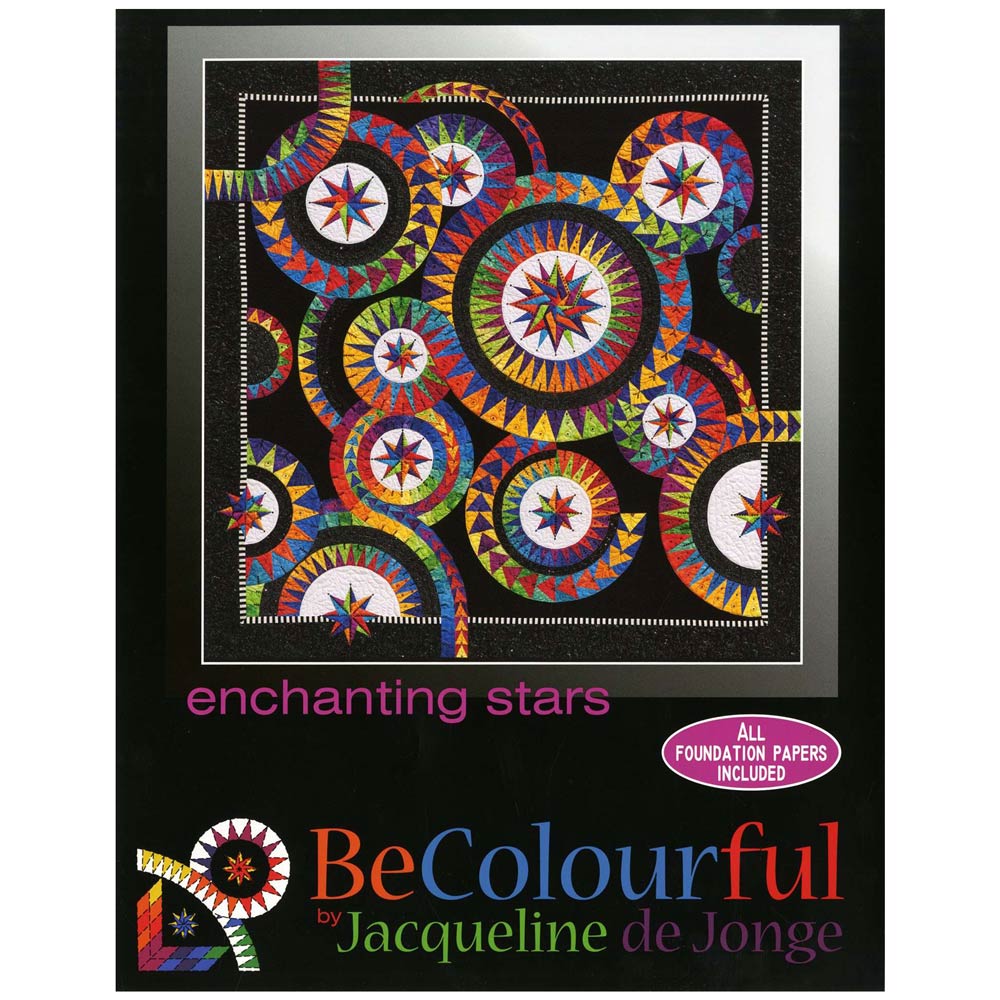 Enchanting Stars - Jacqueline de Jonge of BeColourful - Pattern
