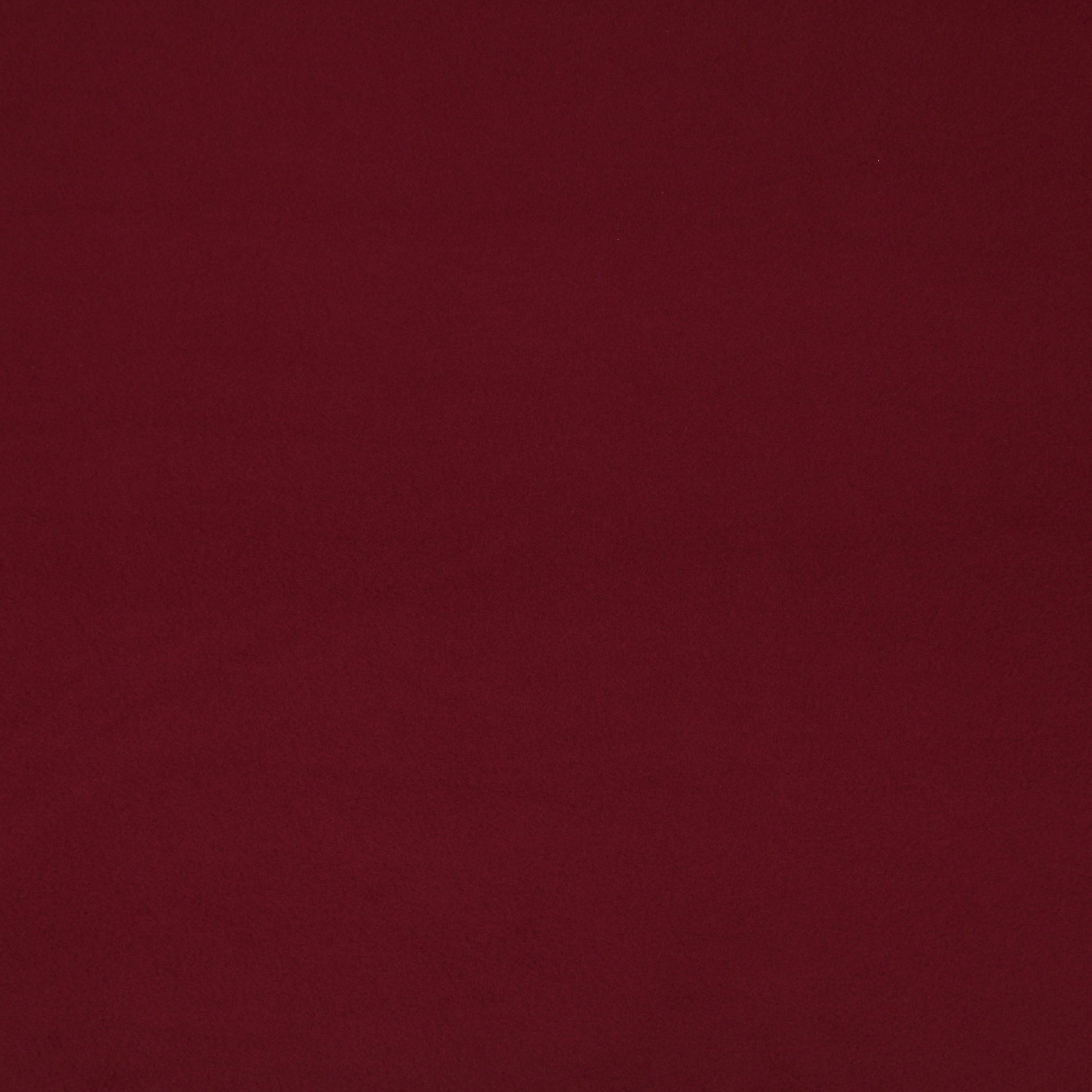 Solid Fleece - Burgundy
