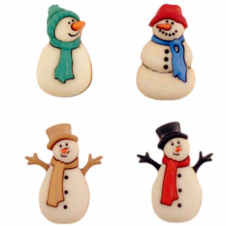 Old Fashioned Snowmen Buttons bg4791