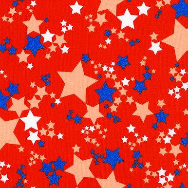 CLEARANCE Maggiore Fabric Z - Robert Kaufman Fabrics-Wishwell Spangled - WELM-21219-3