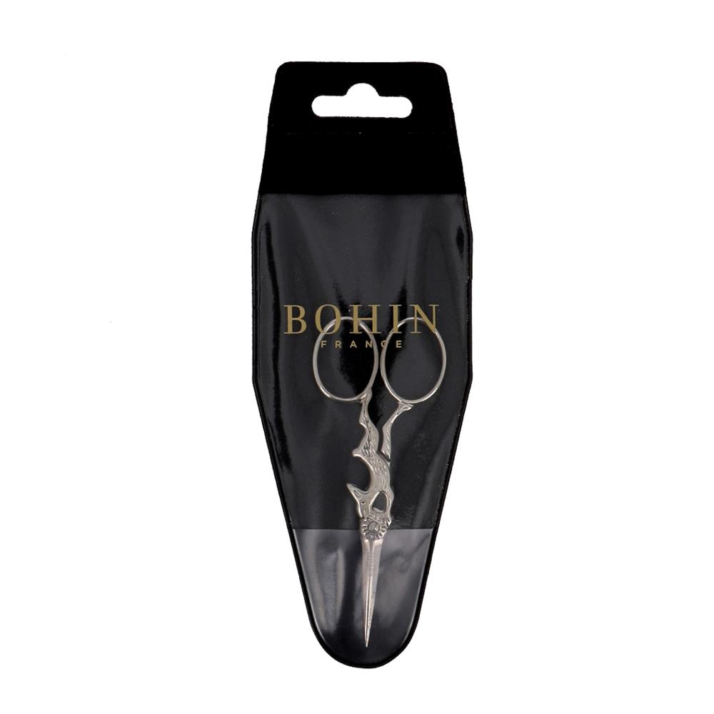 Bohin Rabbit 3 1/2" Embroidery Scissors - Silver