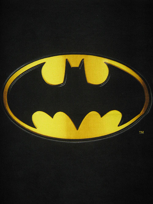 Batman Polar Fleece Print - Batman Logo Panel, 520237A