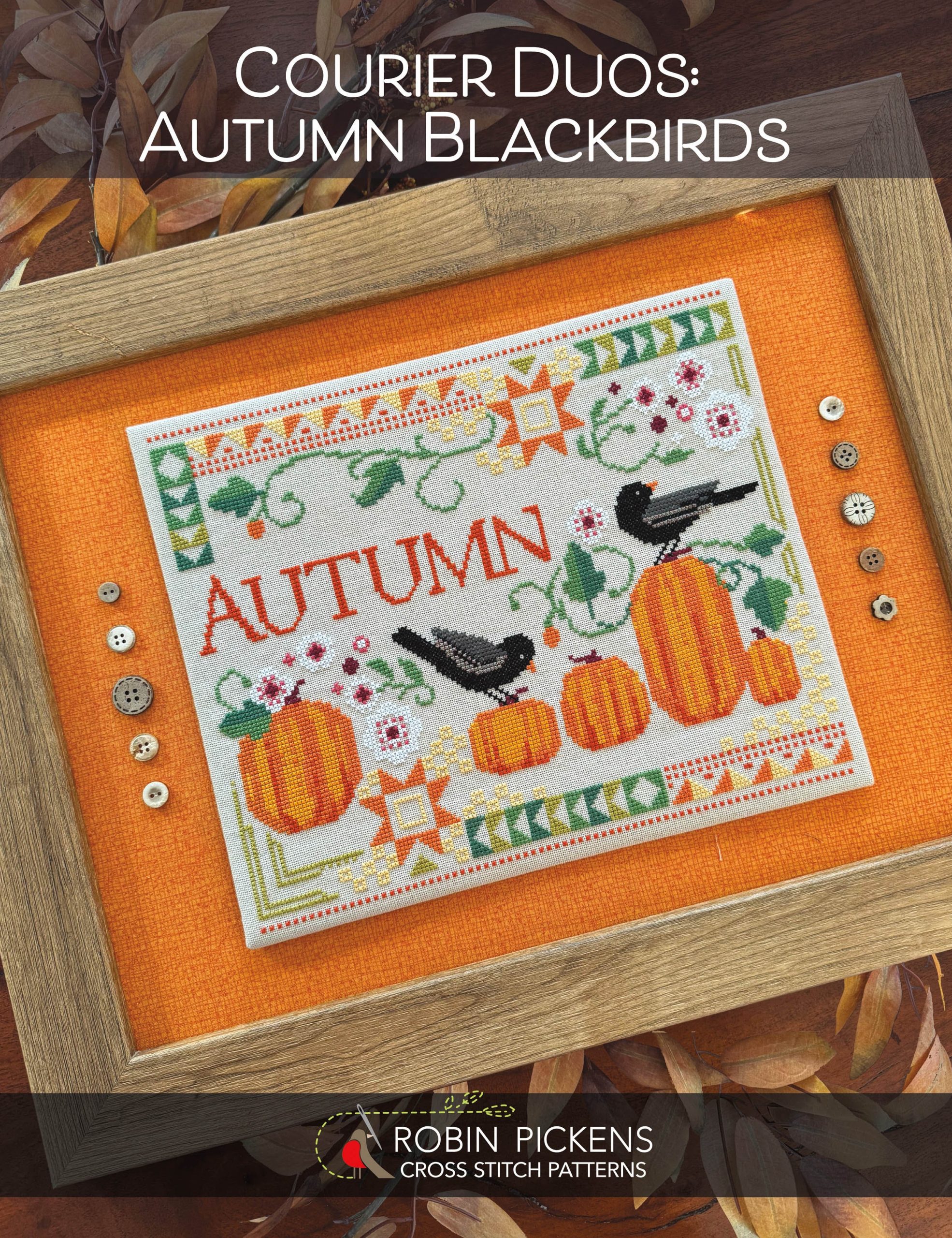 Courier Duos: Autumn Blackbirds- Robin Pickens