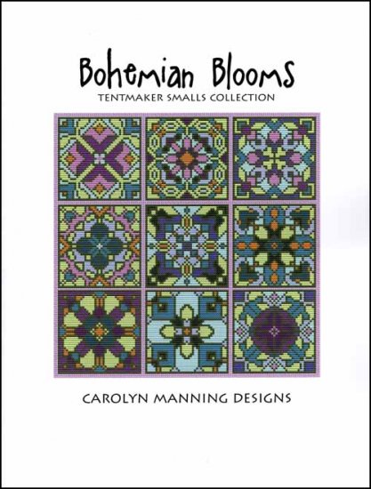 Bohemian Blooms Cross Stitch Pattern by CM Designs