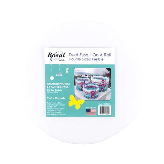 Bosal Duet Fuse II on a Roll Double Sided Fusible Batting 4252-20