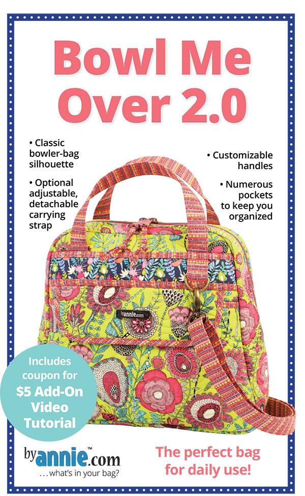 Bowl Me Over 2.1 Bag Tote Pattern Annie Unrein Patterns By Annie's PBA-249-2.0