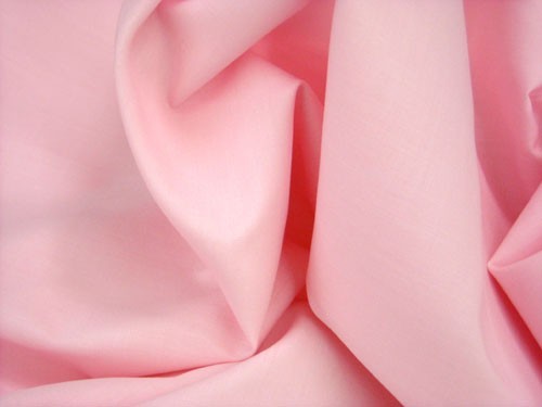 Broadcloth Fabric - Polyester-Cotton Blend - Light Pink