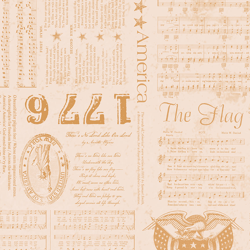 Americana: LIBERTY CIDER Fabric (1/2 yd) by Lori Holt