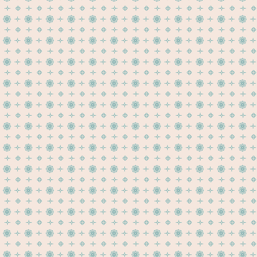 Americana: LINCOLN LATTE Fabric (1/2 yd) by Lori Holt