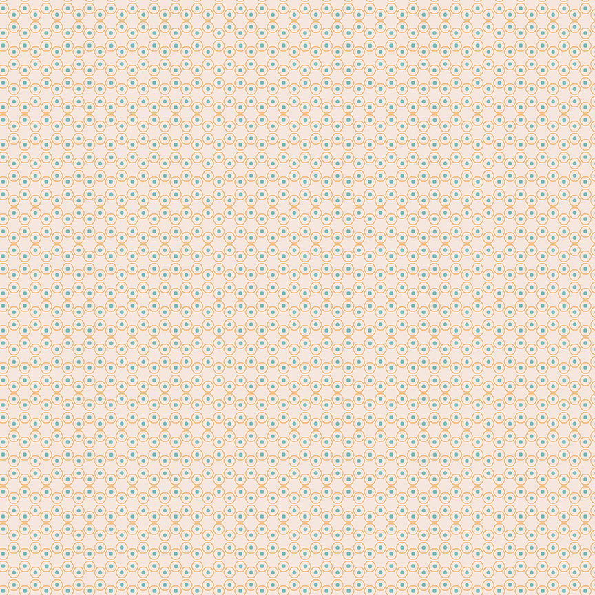 Americana: PATRIOT LATTE Fabric (1/2 yd) by Lori Holt