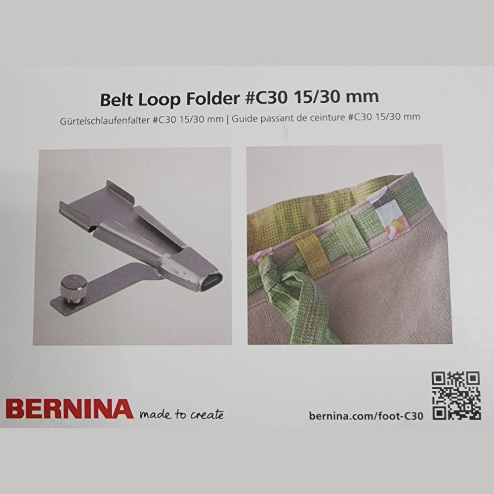 Bernina Belt Loop Holder C30 15/30mm