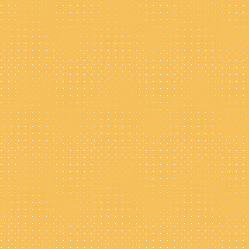 American Jane Pindots: YELLOW Fabric (1/2 yd)