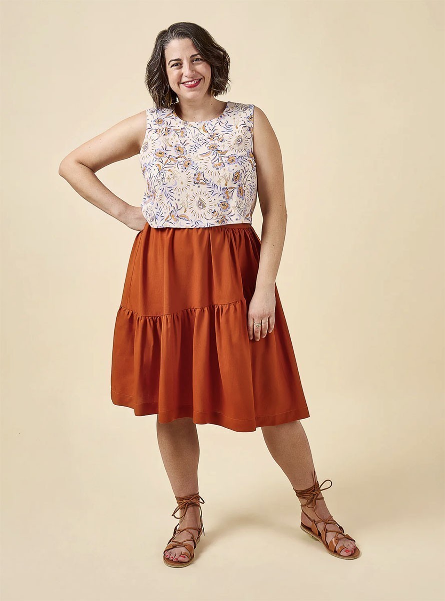 Closet Core - Azure Dress + Skirt + Top Sewing Pattern