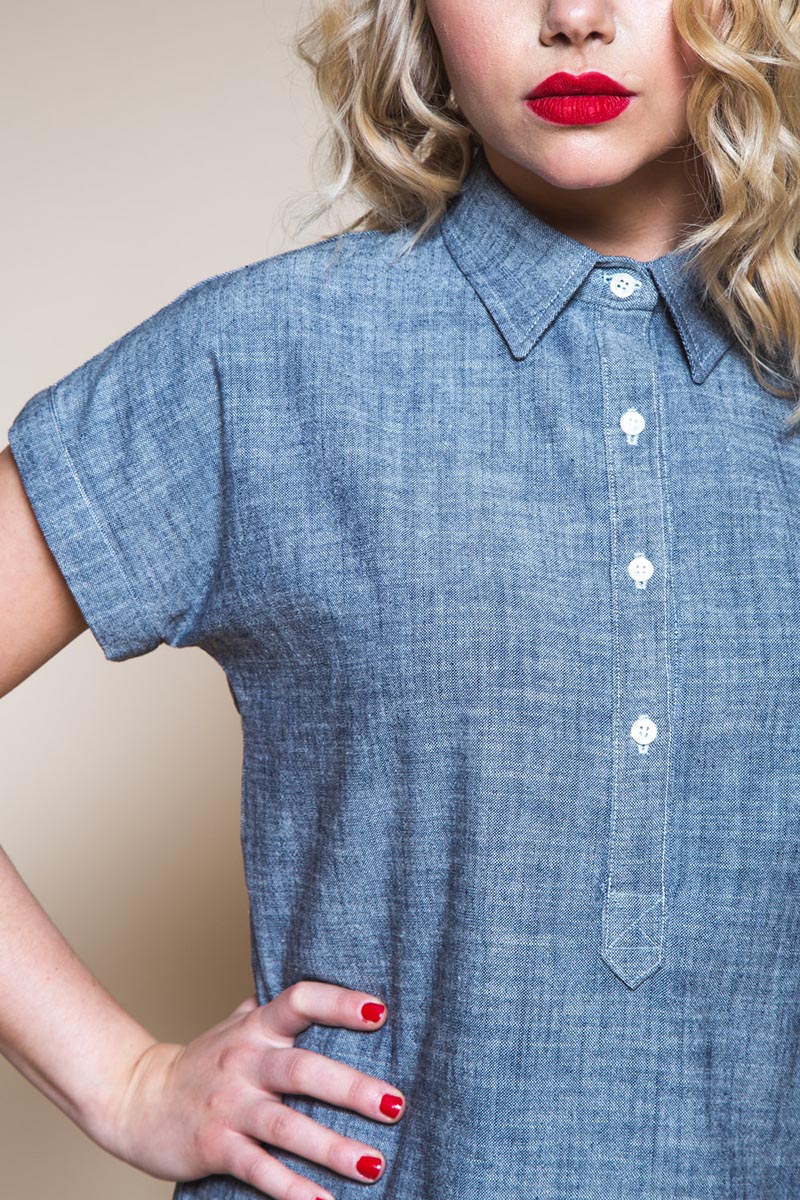 Closet Core -Kalle Shirt & Shirtdress Sewing Pattern