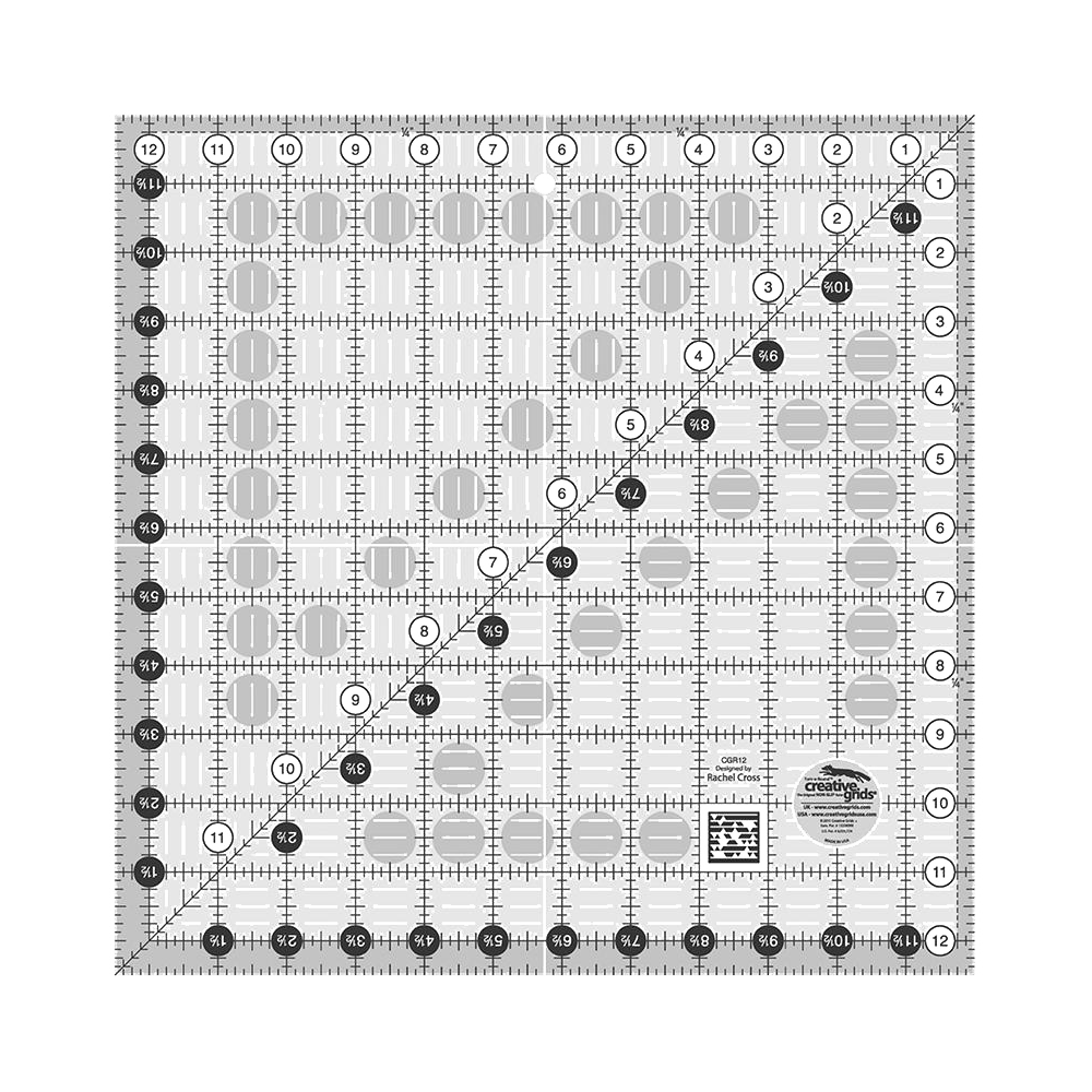Creative Grids 12.5" Square Ruler CGR12