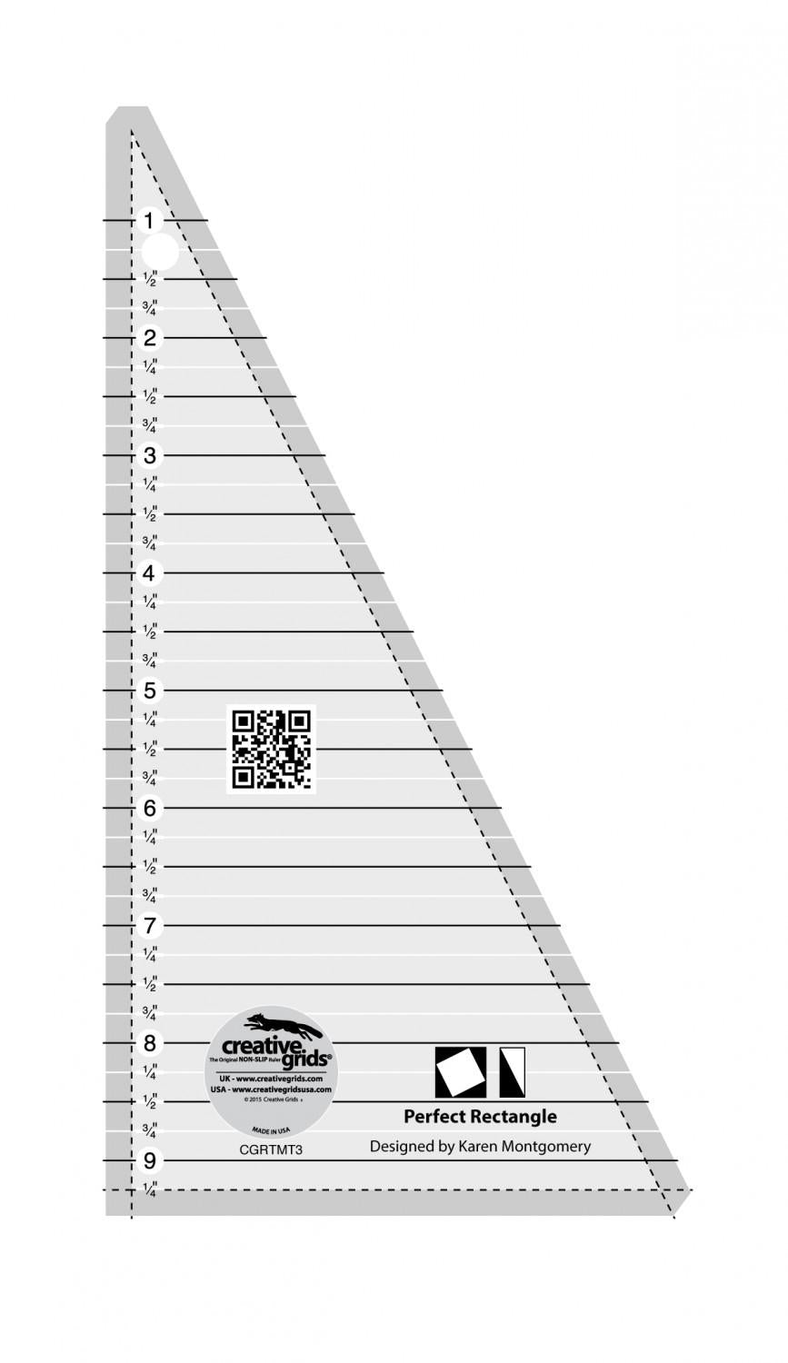 CHK Creative Grids Perfect Rectangle Ruler - CGRTMT3