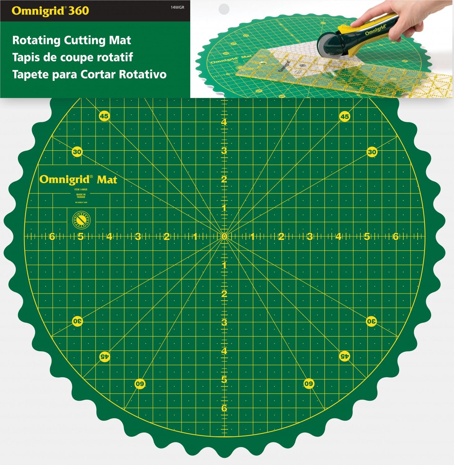CHK Omnigrid 360 Rotating Cutting Mat - 14WGR