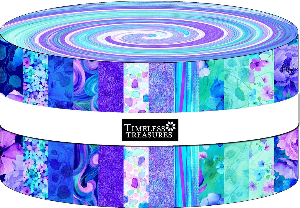 Bellagio - Jelly Roll 2.5" Strips #CPSTRIP40-CD-BELLAGIO - Quilting Fabric