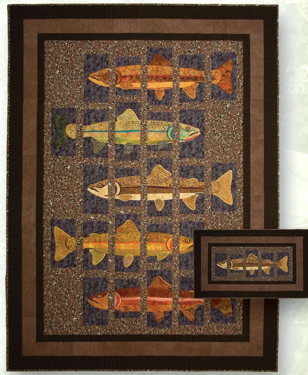 About Trout Classic Series Pattern by Angela Stevenson