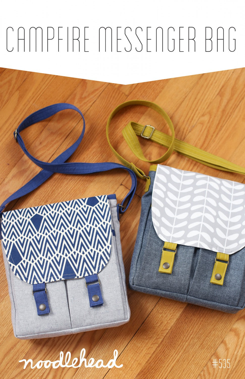 Campfire Messenger Bag/Tote Pattern Anna Graham Noodlehead AG-535