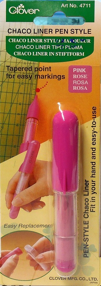 Clover Chaco Liner Pen 4711-Pink