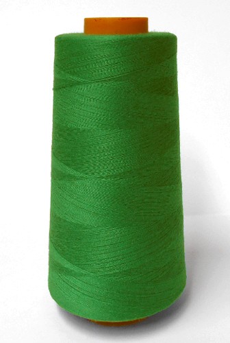 Wholesale Serger Cone Thread - Kelly 729-50 spools per case - 4000yds per spool