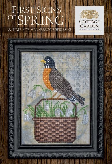 First Signs of Spring by Cottage Garden Samplings Cross Stitch Pattern