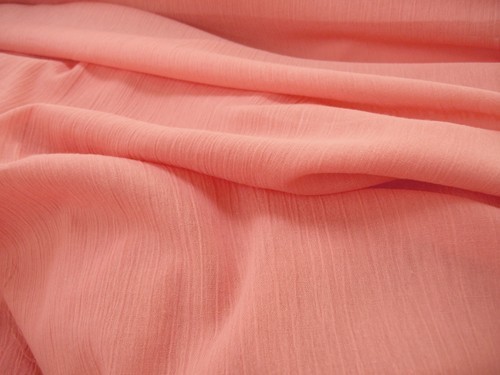 Cotton Gauze Fabric - Coral #432