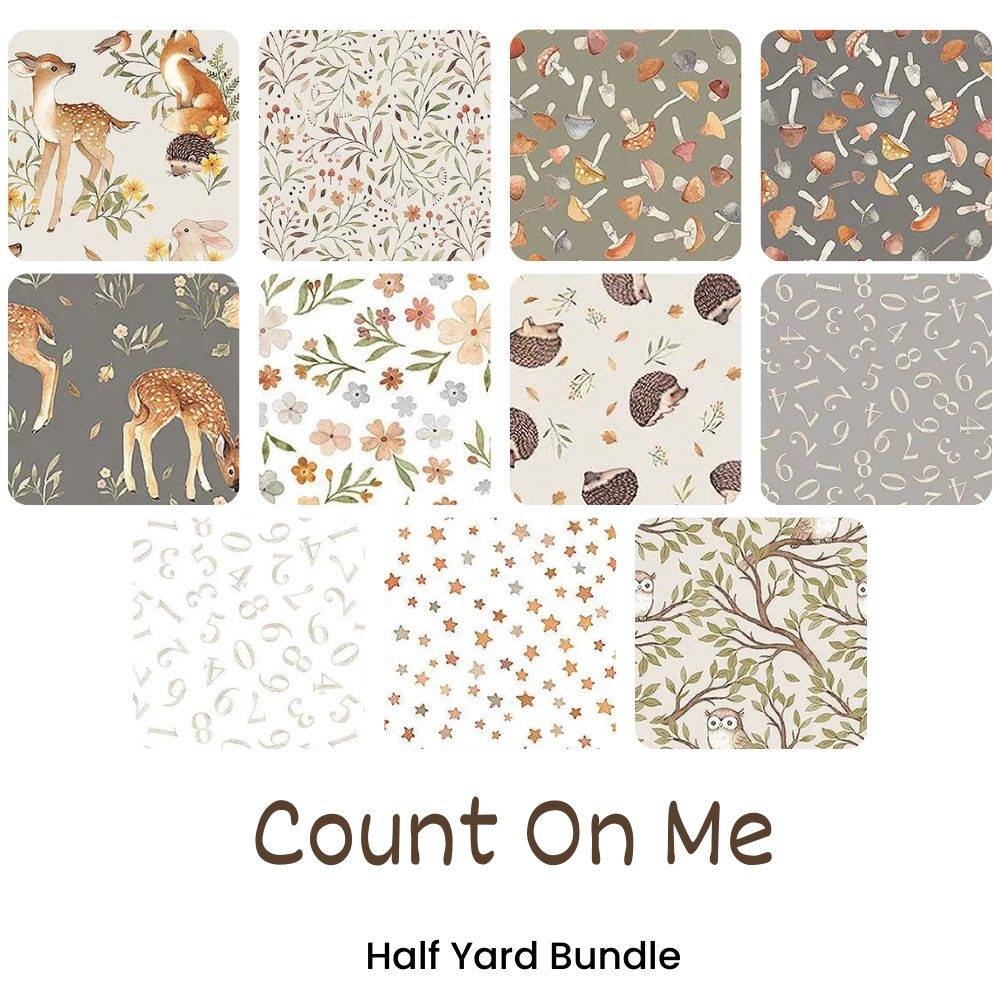 Count On Me Half Yard Bundle