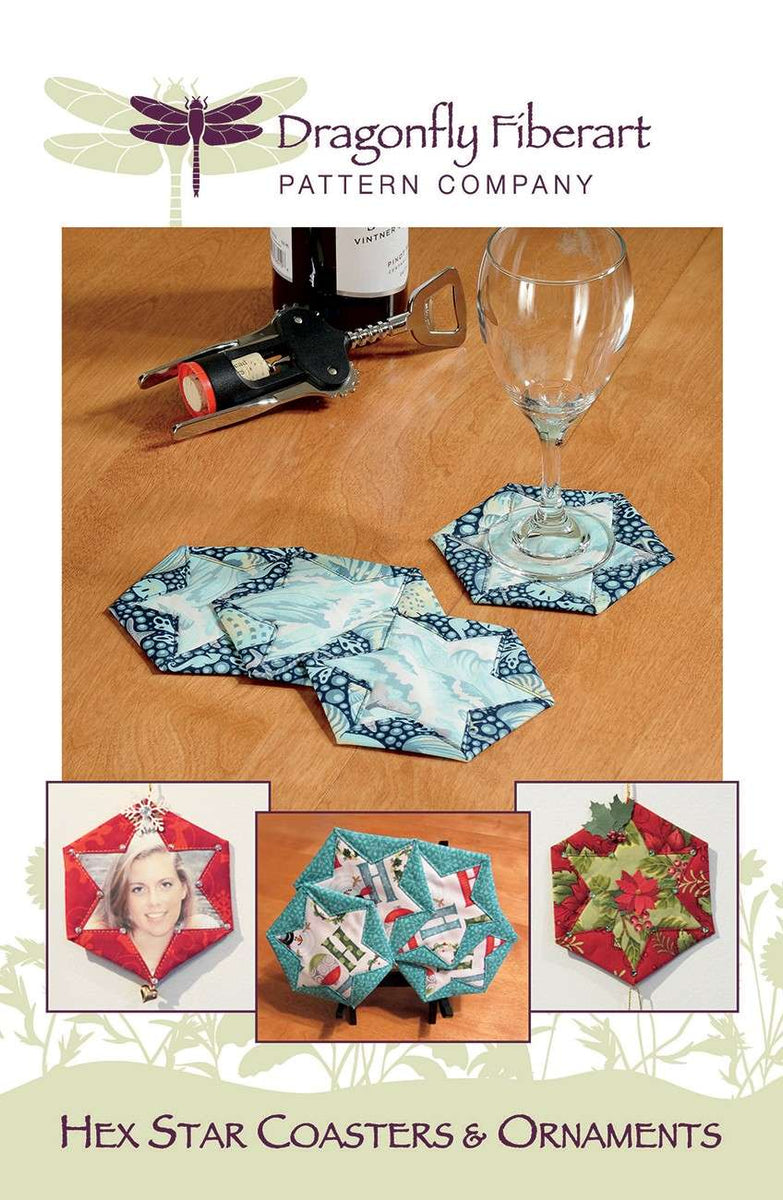Hex Star Coasters Pattern
