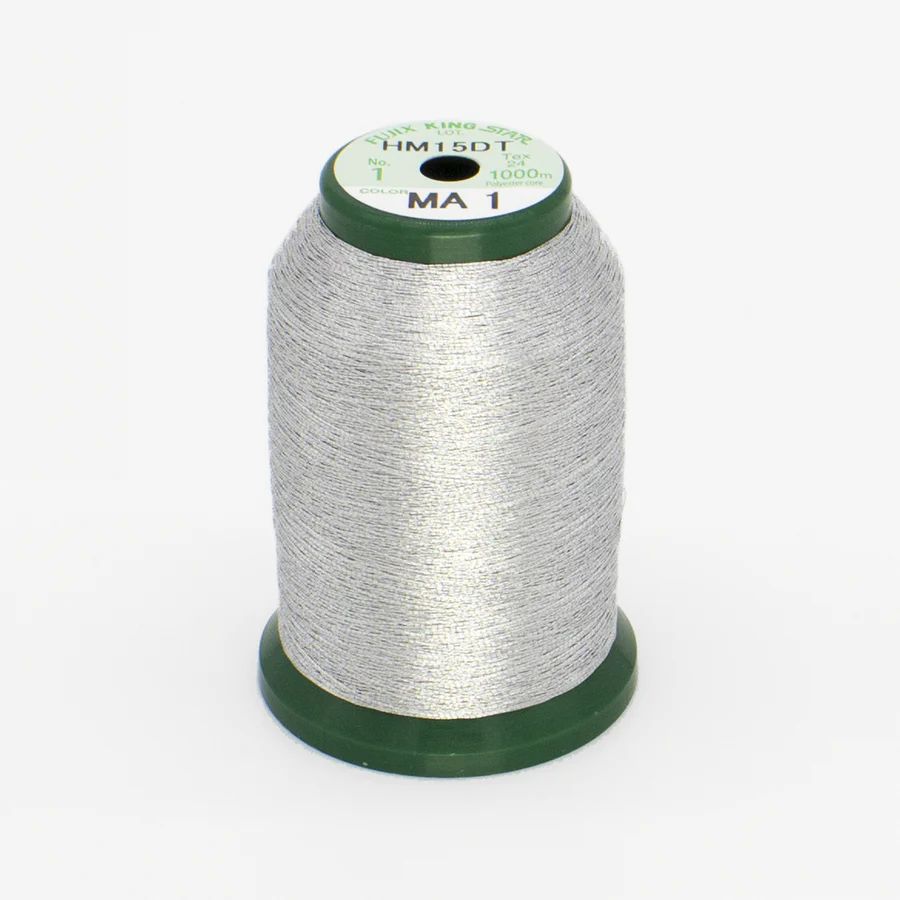 DIME Kingstar Metallic Embroidery Thread Spool 1000M
