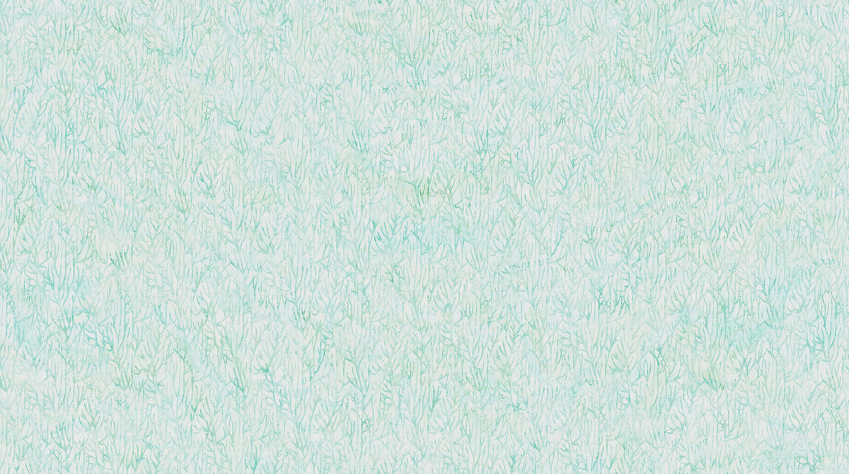 Coral Reef Tonal Coral White/Turquoise quilting cotton fabric | Northcott