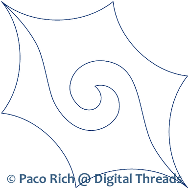 Dani's Holly Leaf Motif