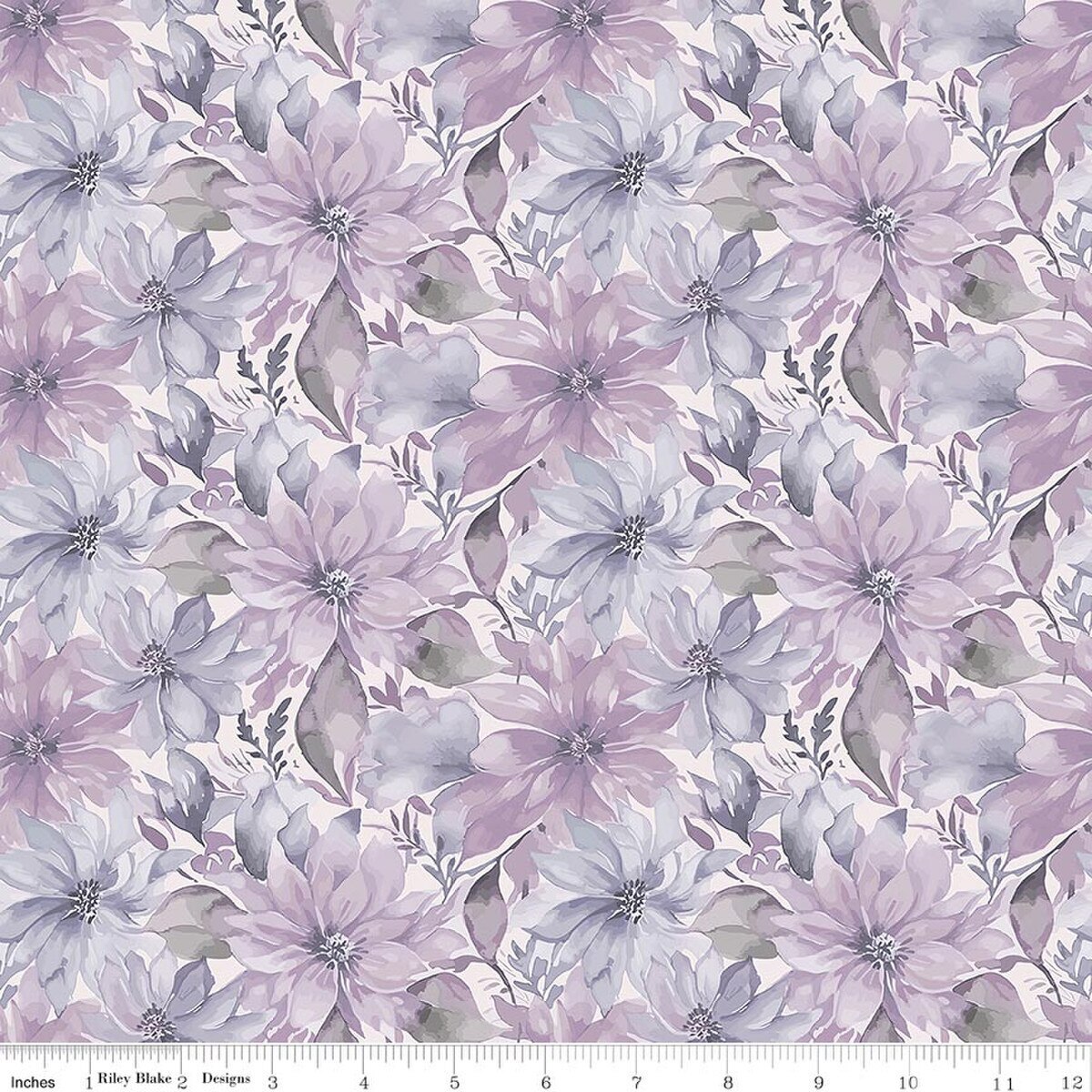 Daybreak on the Prairie - Floral - Purple