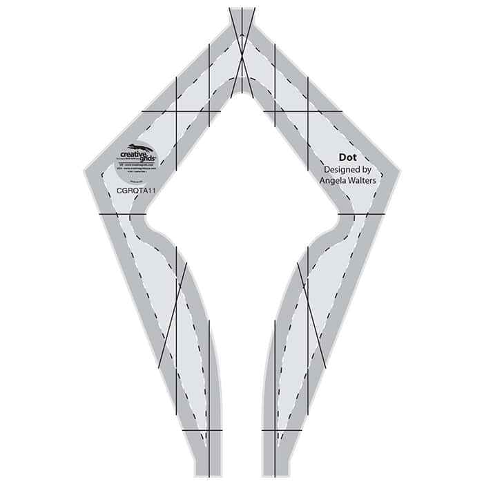Dot Machine Quilting Ruler