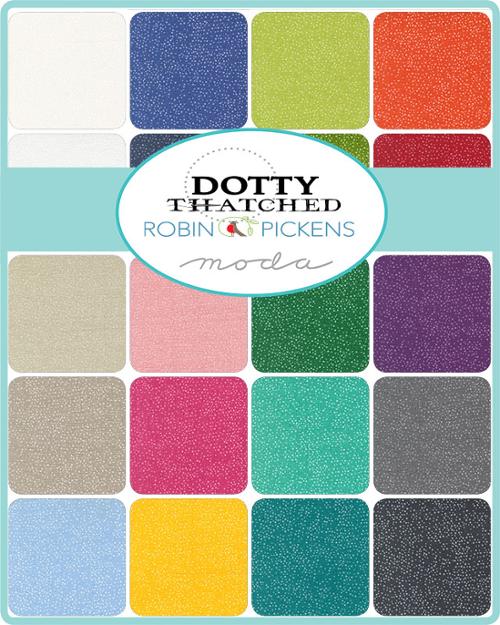 Dotty Thatched Fat Quarter Bundle