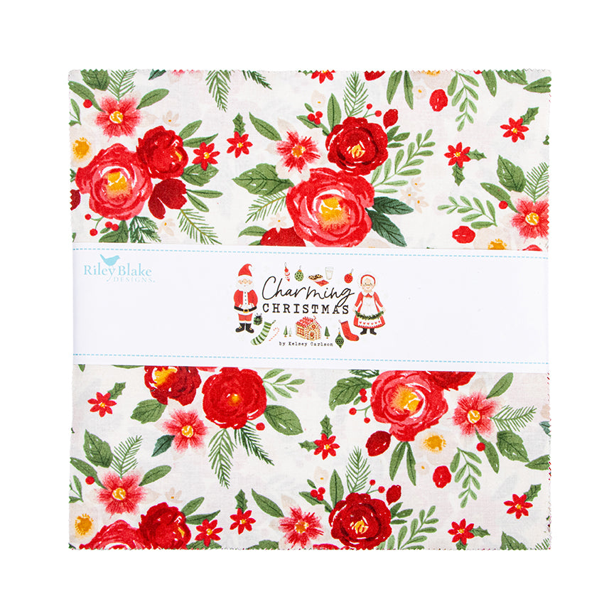 CHARMING CHRISTMAS 10-Inch Stacker Precuts