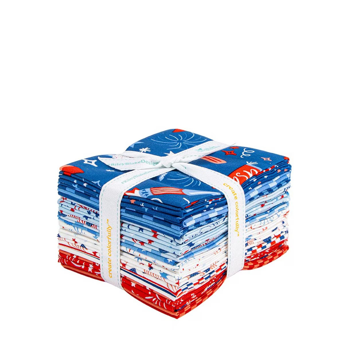 Firecracker Fat Quarter Bundle by My Mind's Eye for Riley Blake Designs