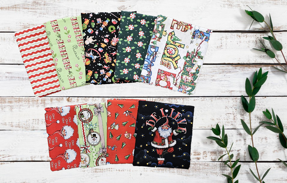 SO MUCH JOY Fat Quarter Bundle by Mary Engelbreit