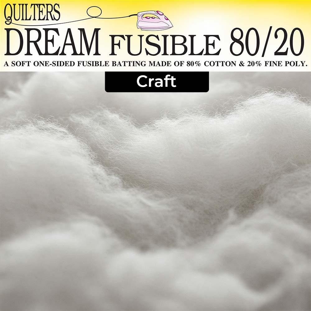 Quilters Dream - Fusible 80/20 - 46" x 36" - Craft
