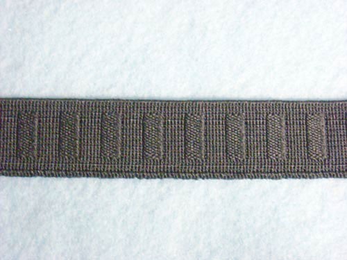 Case Pack - Wholesale Flat Woven Non Roll Elastic - Black 3/4" - 15 spools