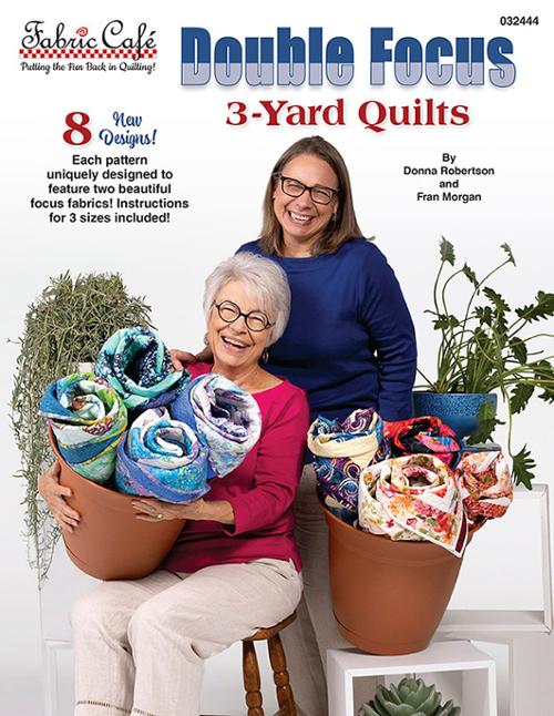 Fabric Cafe Double Focus 3 Yard Quilts Quilting Book FC-032444