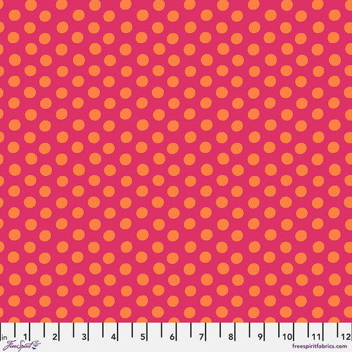 Fabric FreeSpirit Kaffe Fassett Fuchsia Spot by the Quarter Yard GP70.FUCHS