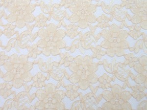 Wholesale Floral Lace - Gold, 25 yards